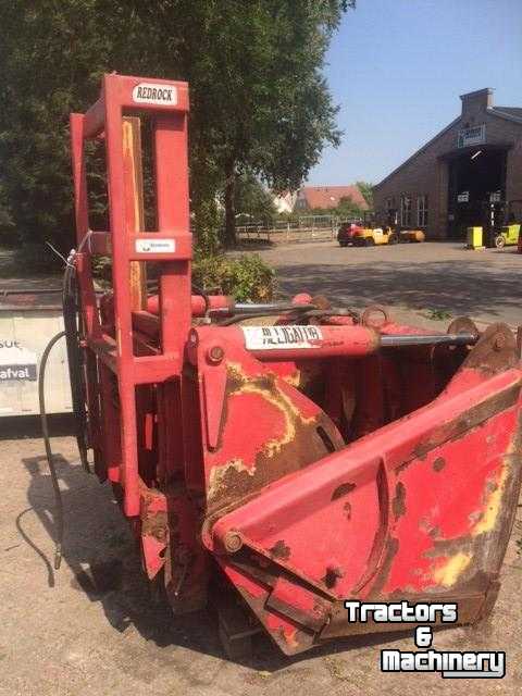 Silage cutting bucket Redrock alligator