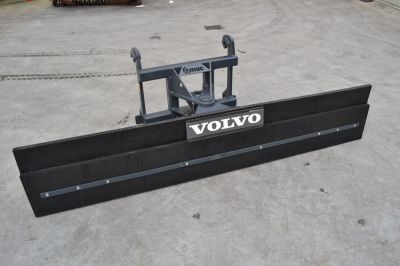 Rubber yard scraper Qmac RSVOH320 Rubberschuif Volvo