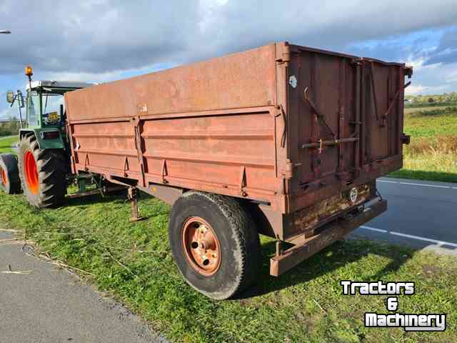 Dumptrailer Duchesne 6T5H 6 tons kipwagen