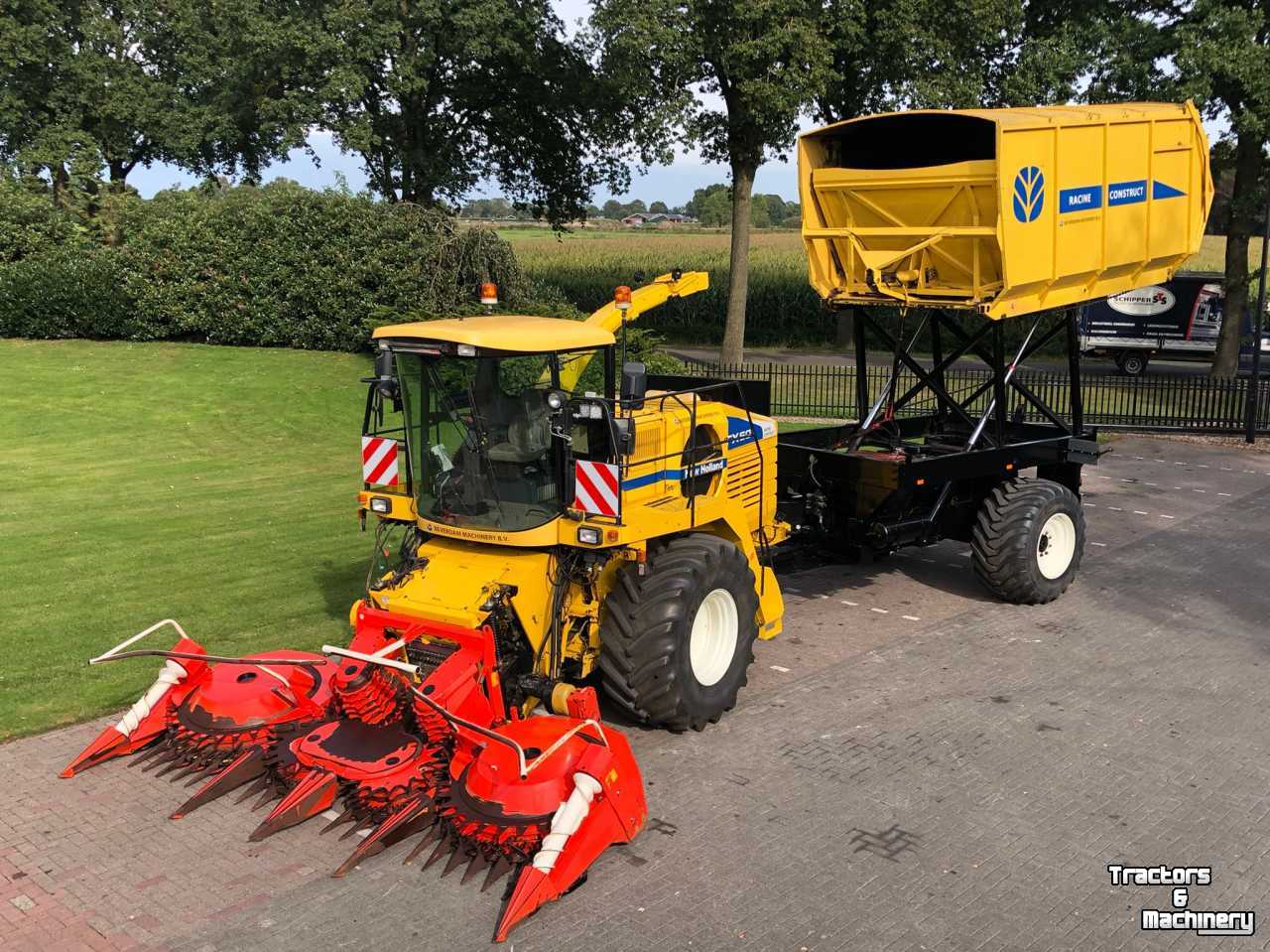 Forage-harvester New Holland FX 60 Racine bunkerhakselaar