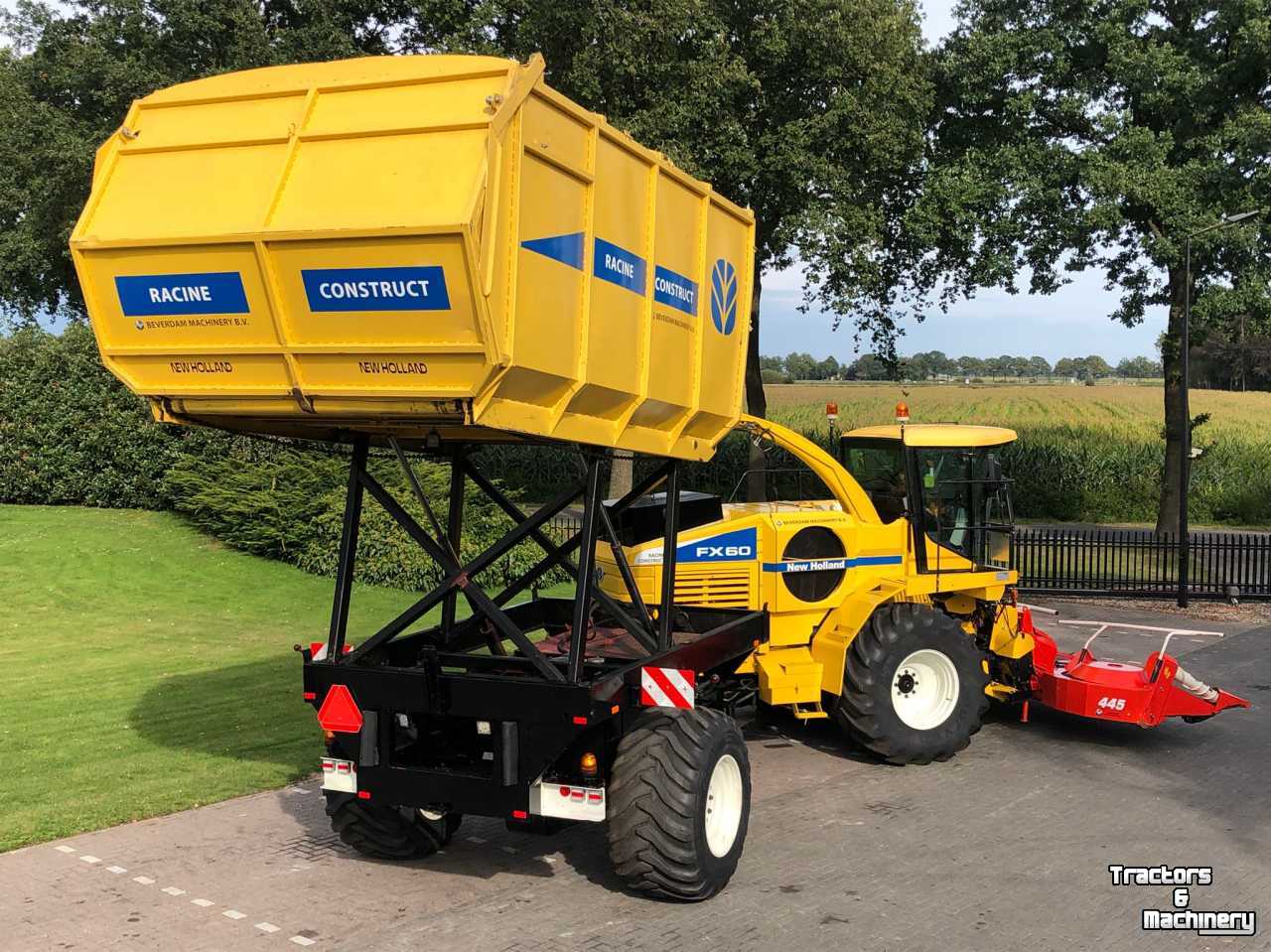 Forage-harvester New Holland FX 60 Racine bunkerhakselaar