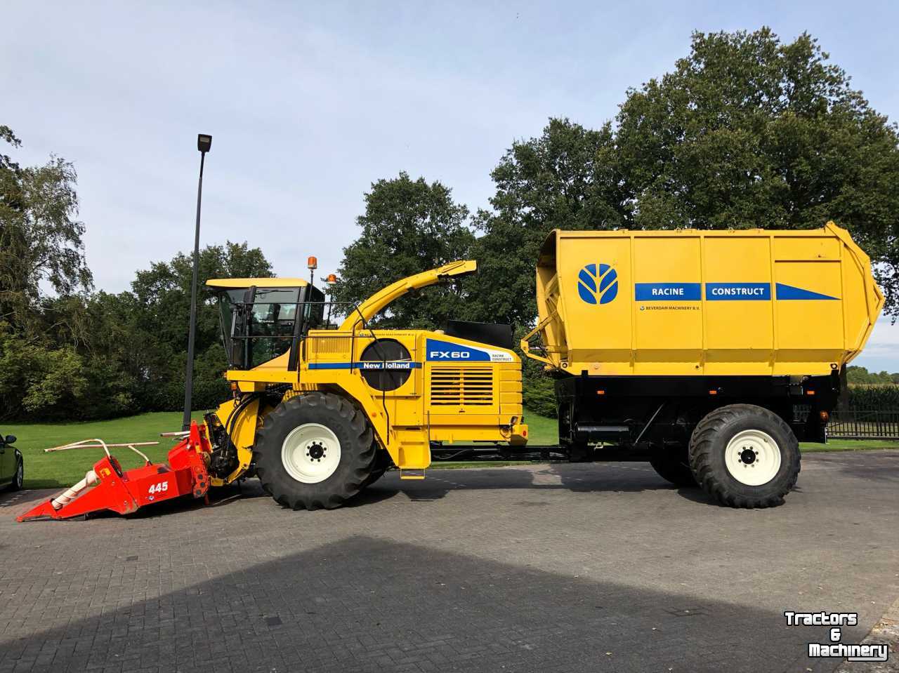 Forage-harvester New Holland FX 60 Racine bunkerhakselaar