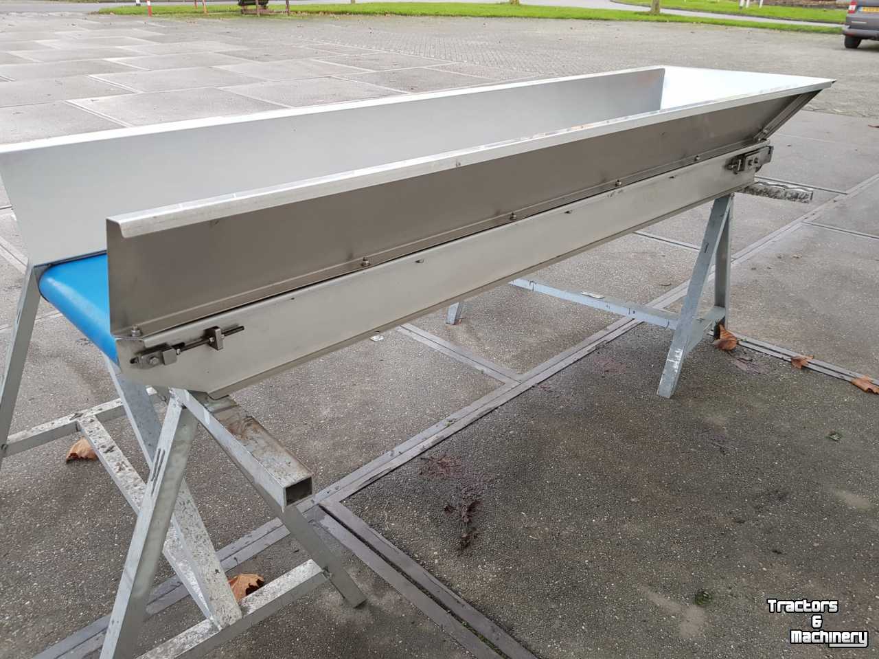 Conveyor Manter RVS vlakke band