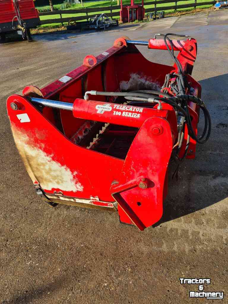 Silage grab-cutter Redrock Telegator 240