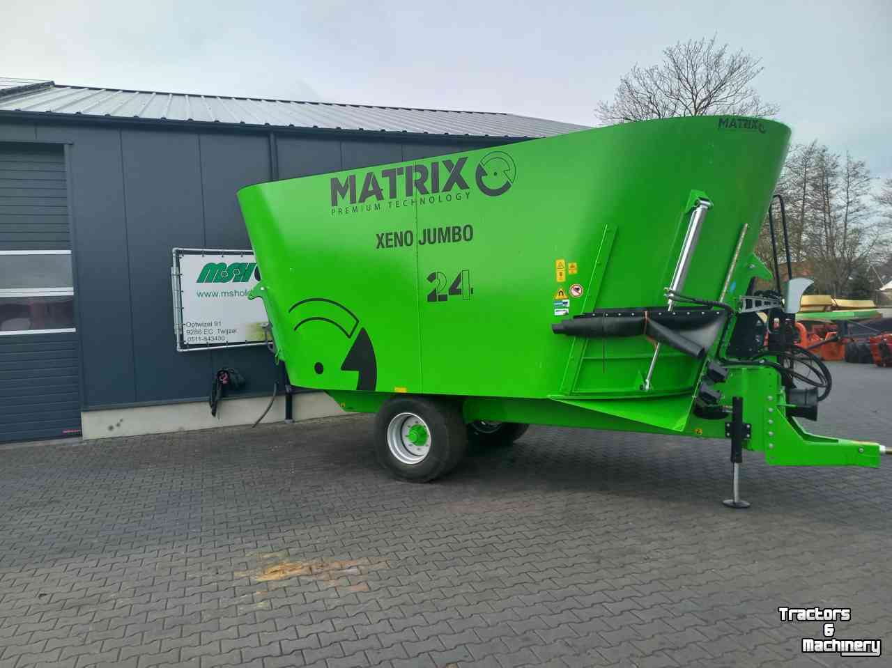 Vertical feed mixer Matrix Xeno Jumbo 24 mengwagen