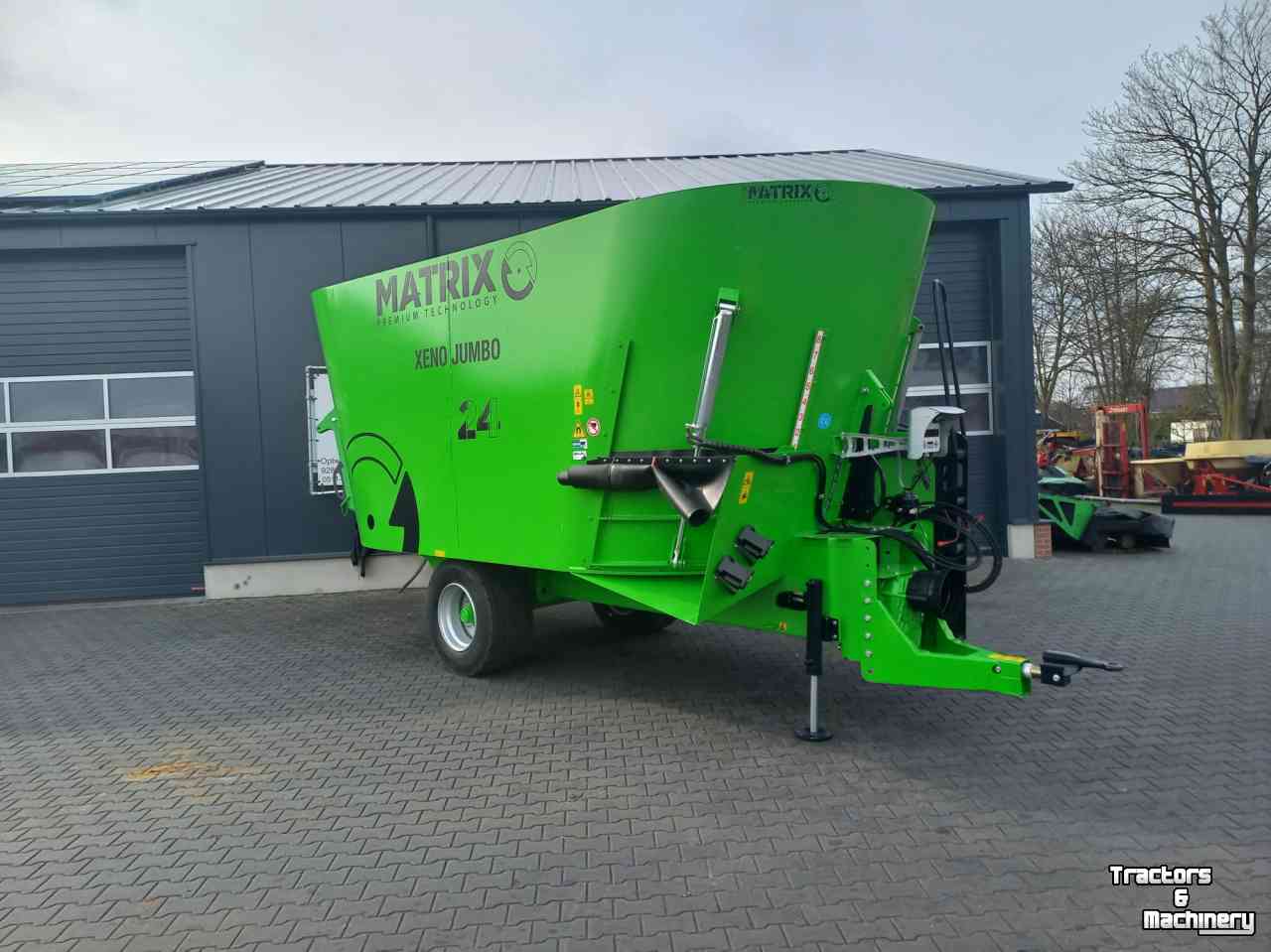 Vertical feed mixer Matrix Xeno Jumbo 24 mengwagen