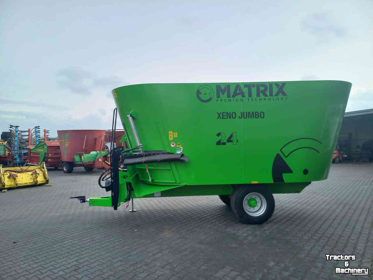 Vertical feed mixer Matrix Xeno Jumbo 24 mengwagen