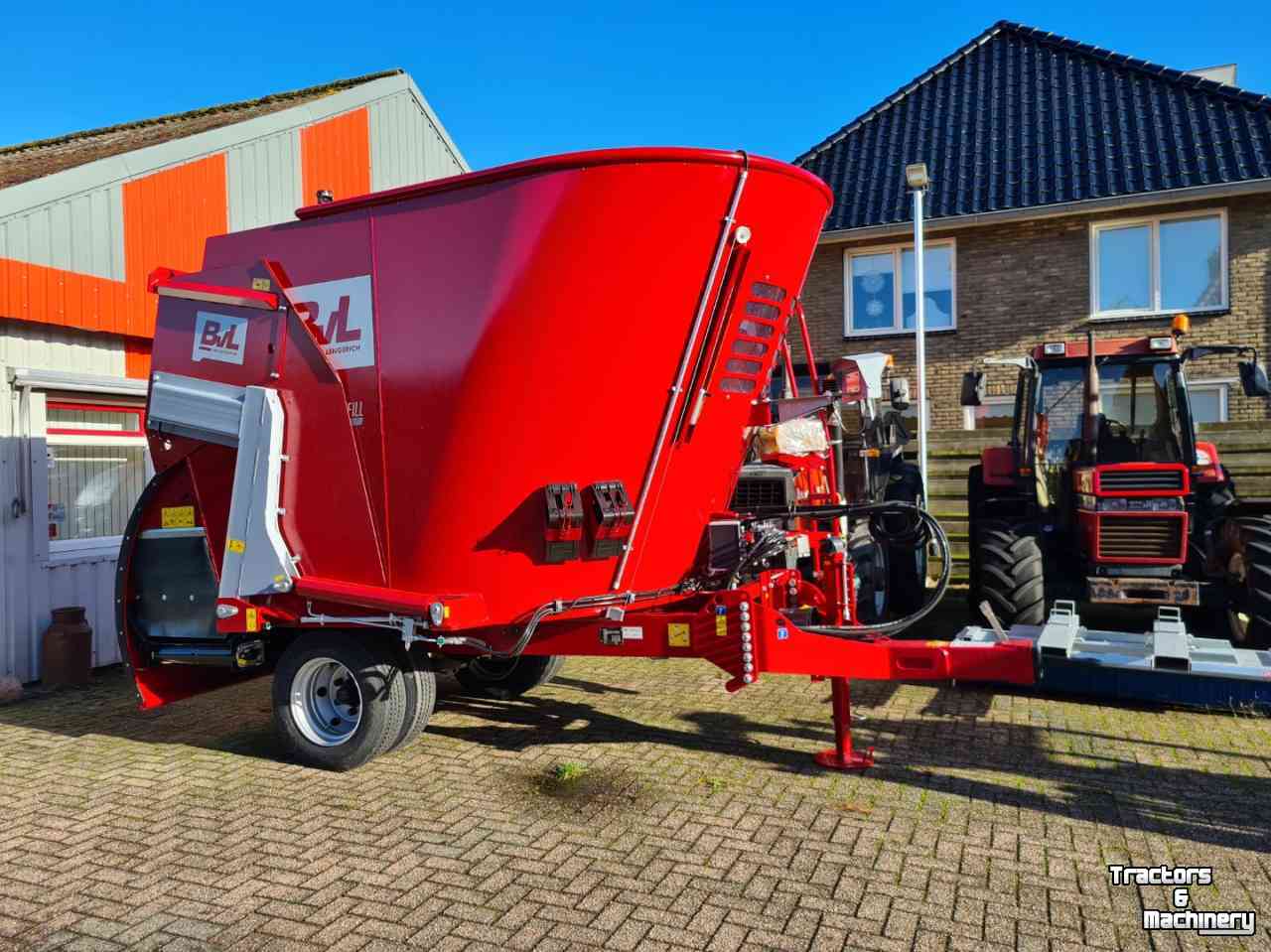 Vertical feed mixer BVL Van Lengerich mengwagen 13 m3 - met laadklep - nieuw