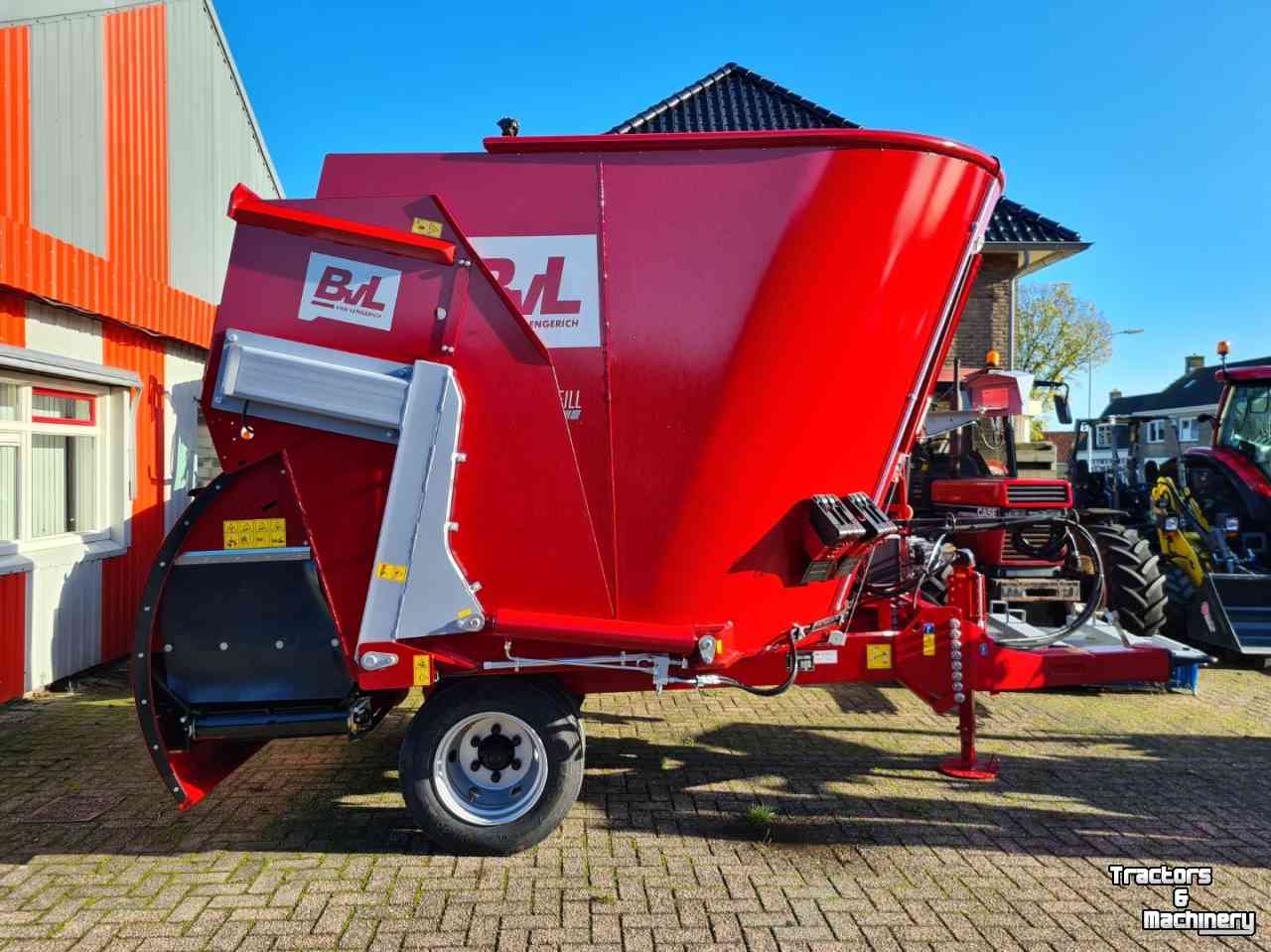 Vertical feed mixer BVL Van Lengerich mengwagen 13 m3 - met laadklep - nieuw