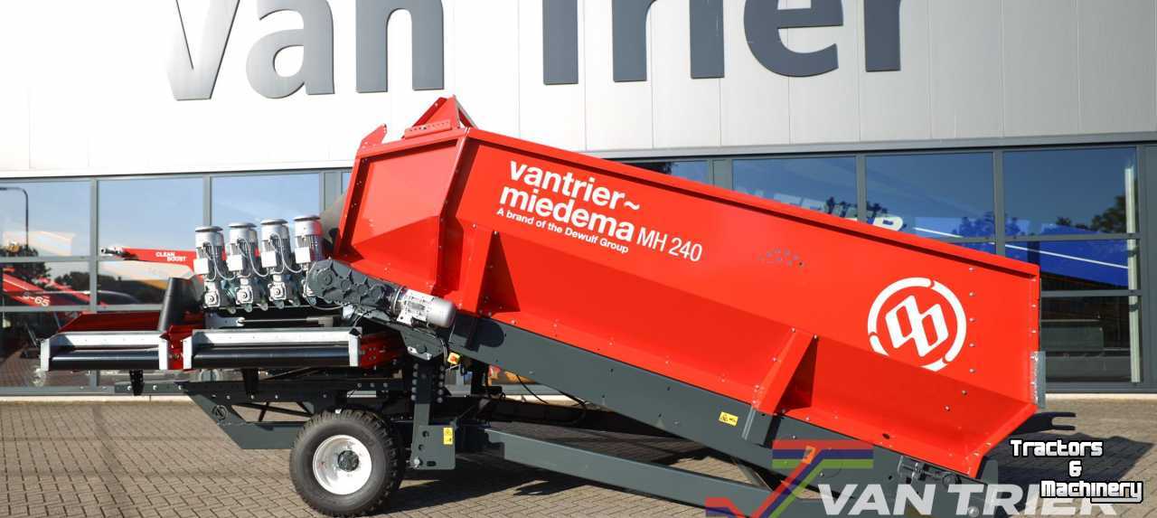 Receiving hopper Miedema MH 240 Stortbak met Cleanboost