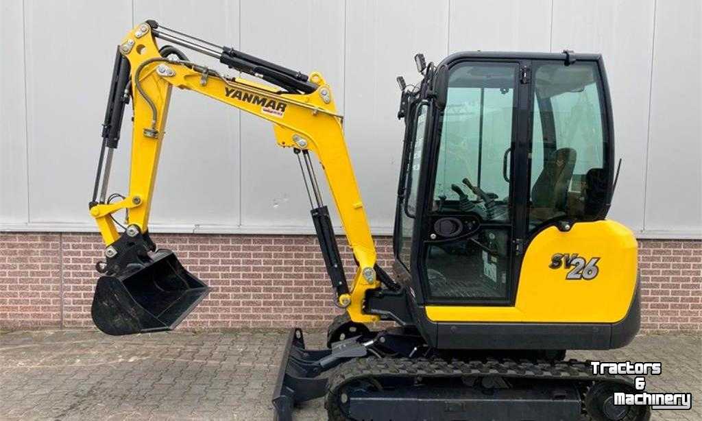 Mini-Excavator Yanmar SV 26 Mini-Graver Mini Excavator