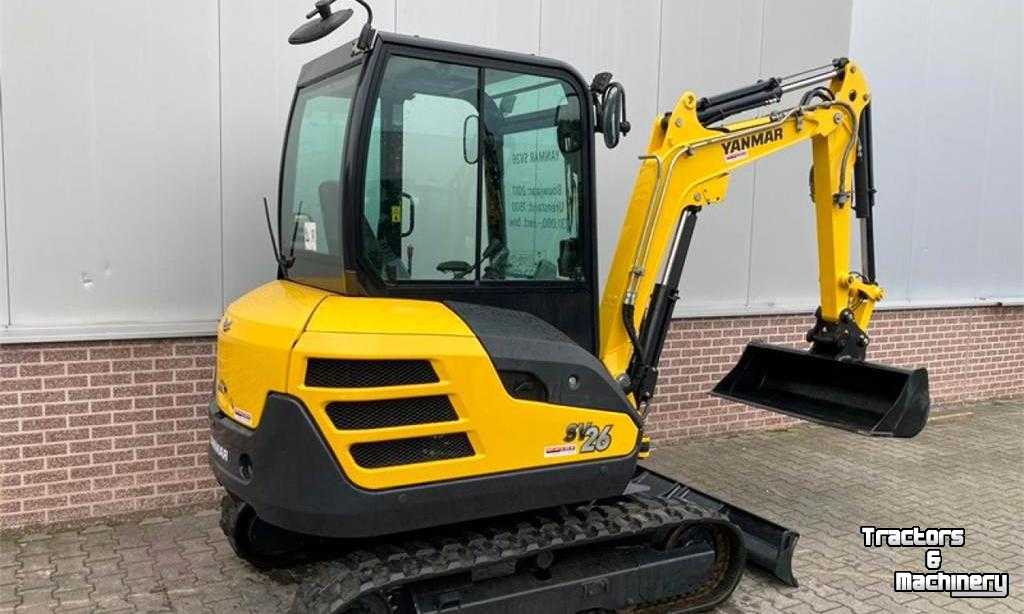 Mini-Excavator Yanmar SV 26 Mini-Graver Mini Excavator