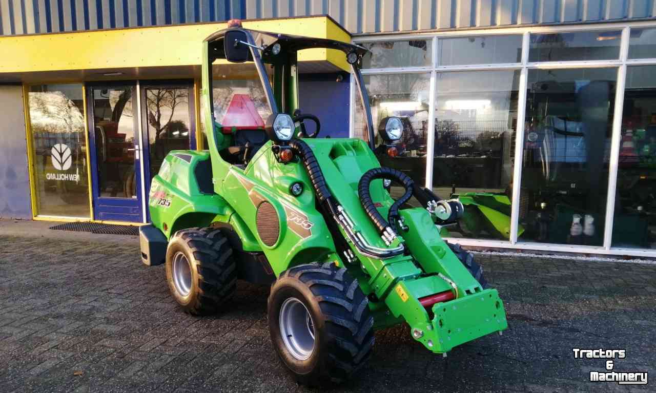 Wheelloader Avant 735 TDL Shovel Wiellader Kniklader