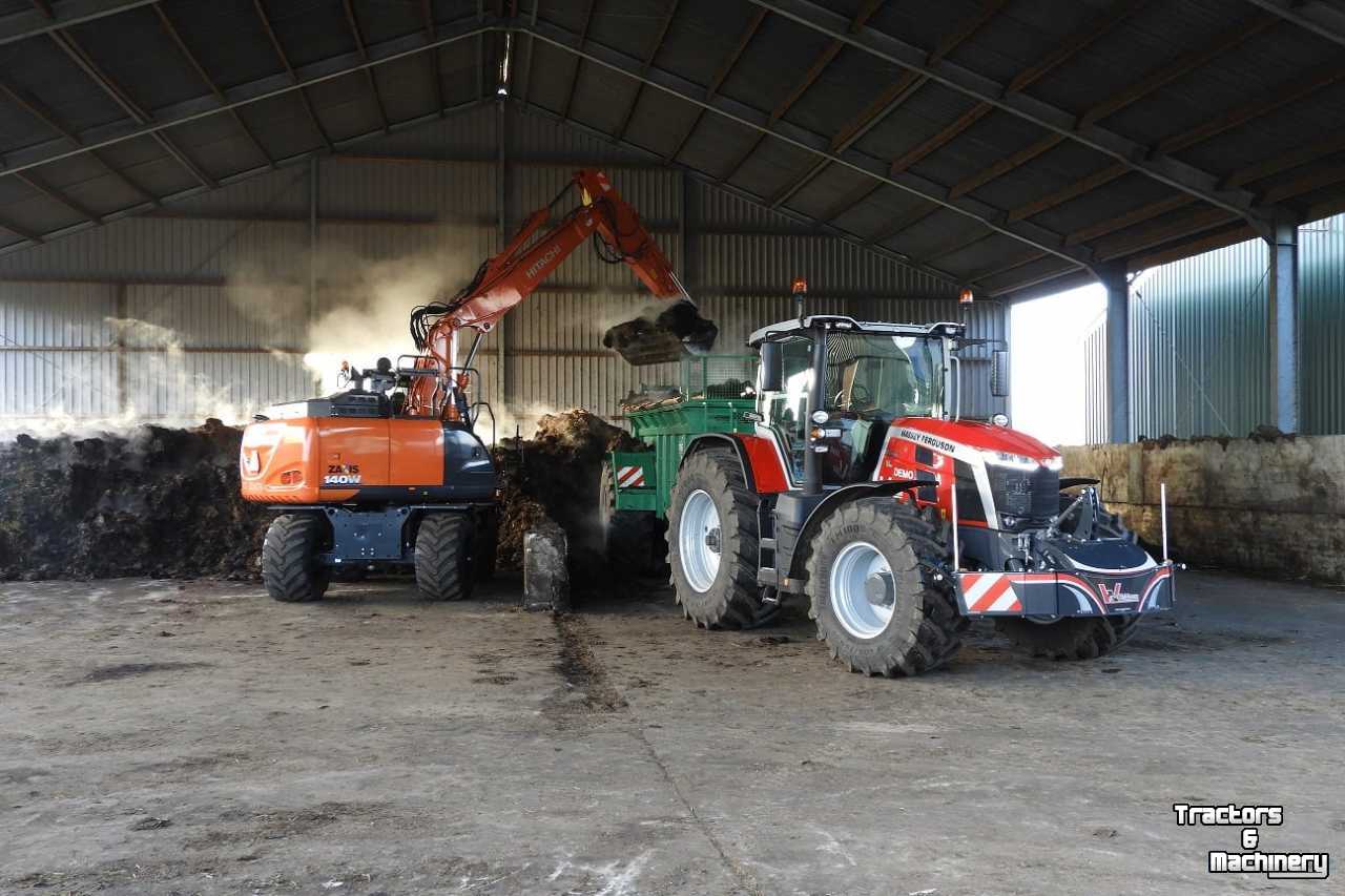 Frontweights Massey Ferguson trekkerbumper + frontgewicht  (tractorbumper / Unterfahrschutz)