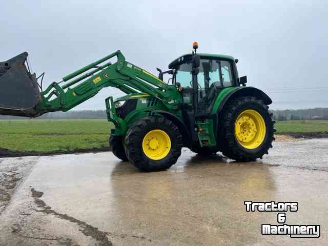 Tractors John Deere 6120M , 6120 m