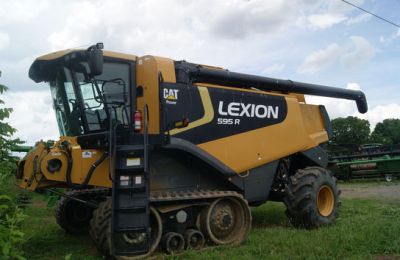 Combine Claas Cat Lexion 595R Used