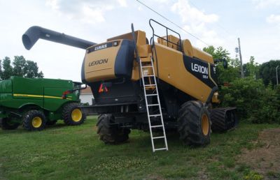 Combine Claas Cat Lexion 595R Used