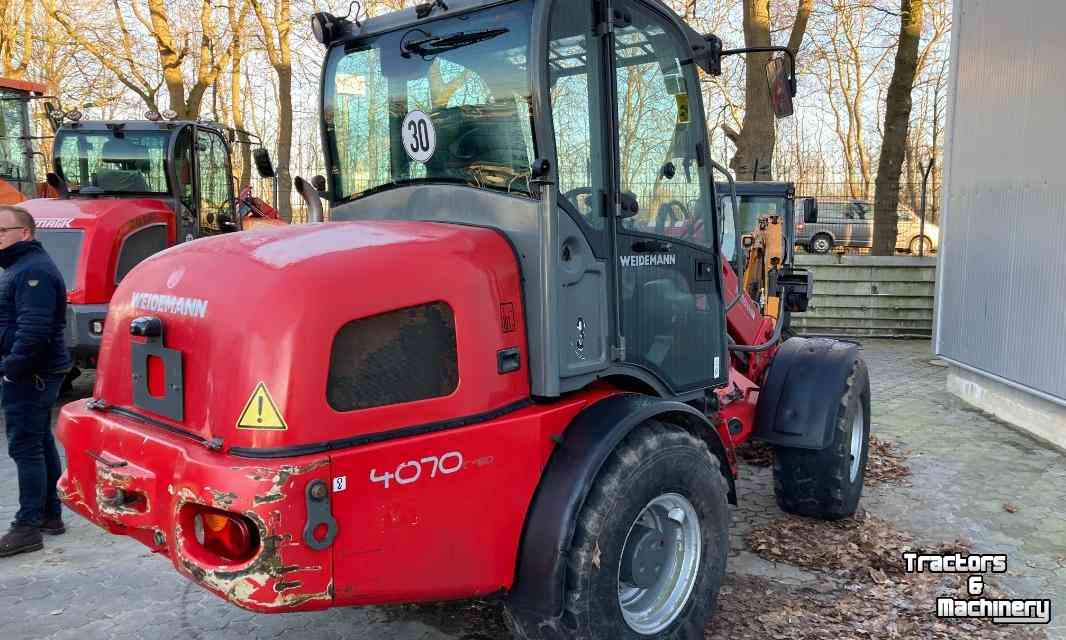 Wheelloader Weidemann 4070 T Hoflader Wheelloader