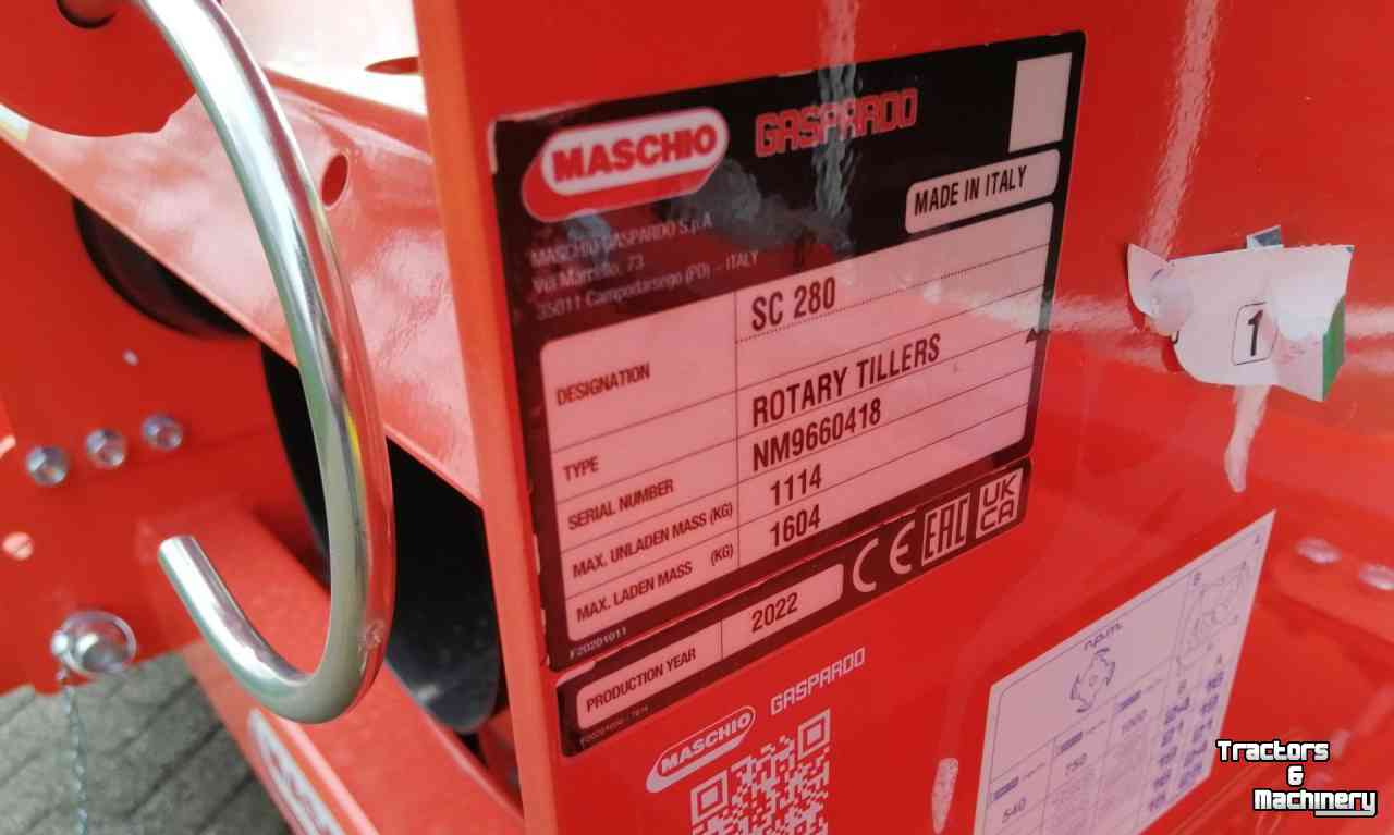 Rotary Tiller Maschio Grondfrees