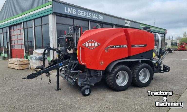 Balers Kuhn FBP 3135 Intelliwrap Rondebalen-Pers/Wikkel Combinatie