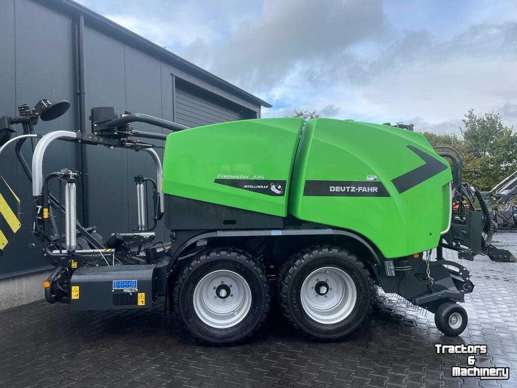 Balers Kuhn FBP 3135 (Deutz Fahr Fixmaster 335) Foliebinding!