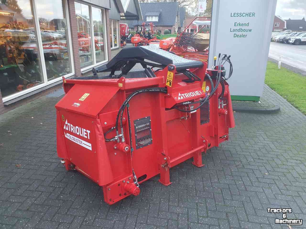 Silage grab-cutter Trioliet Silobuster met snijbord