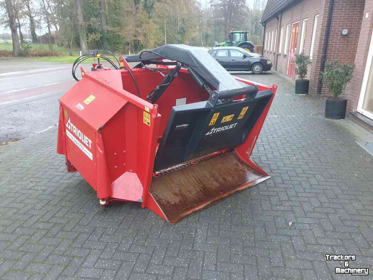 Silage grab-cutter Trioliet Silobuster met snijbord