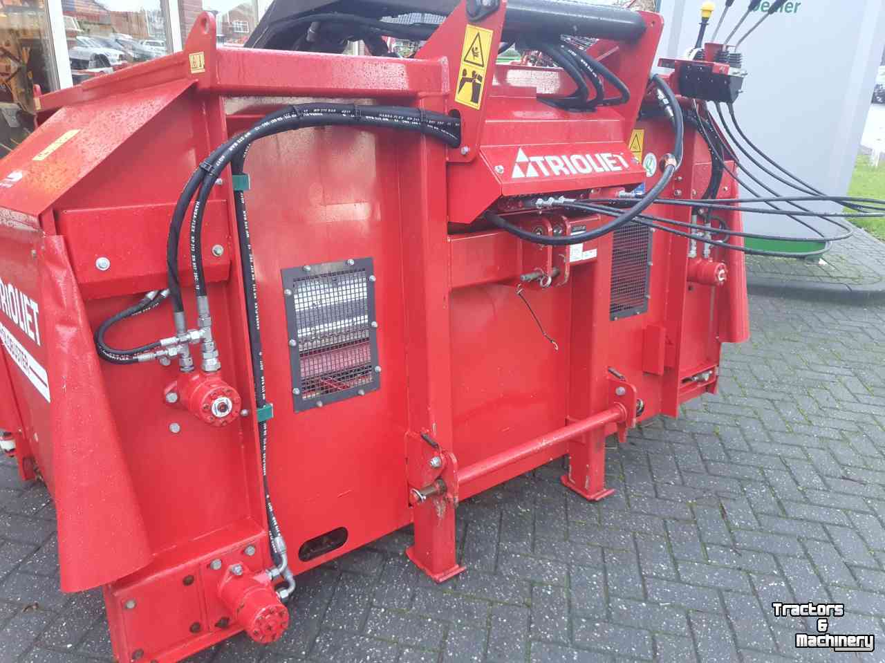 Silage grab-cutter Trioliet Silobuster met snijbord