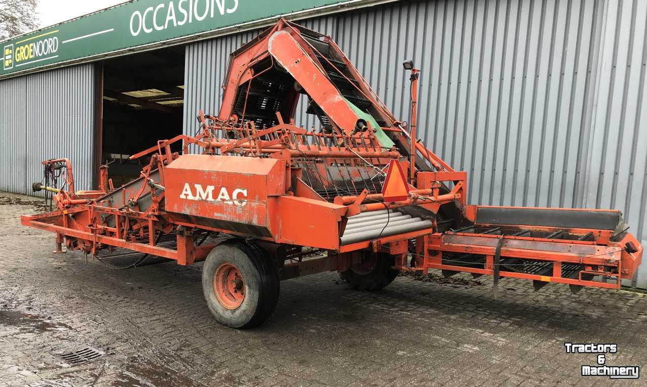 Onion harvester Amac F2 Uienlader