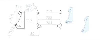 Other Qmac Aanlashaken voor AHLMANN voor type AZ 6 t/m AZ 85