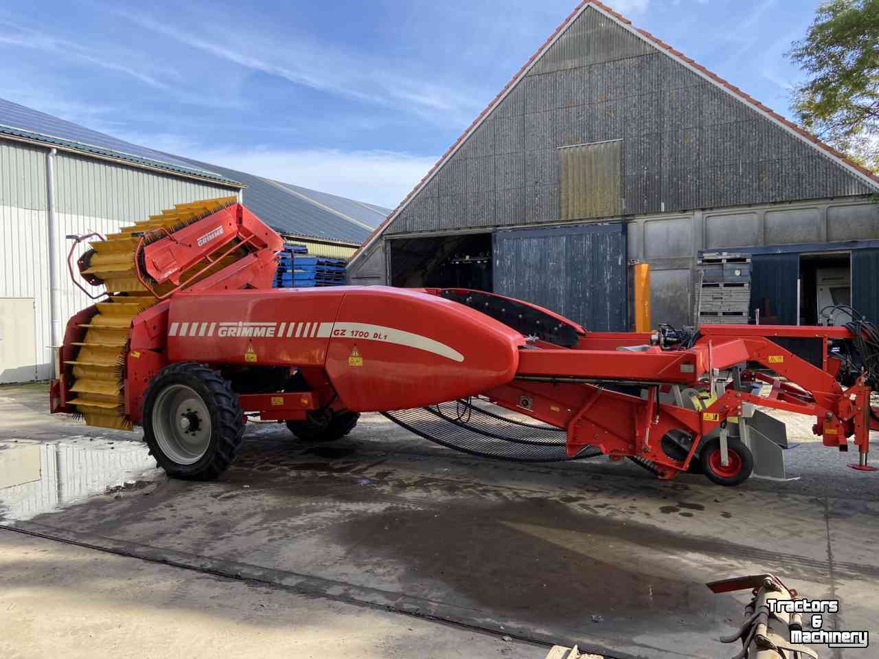 Onion harvester Grimme GZ1700