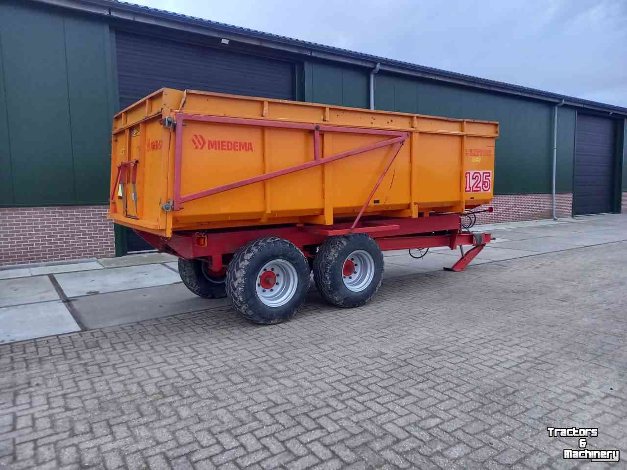 Dumptrailer Miedema Kipper hst125