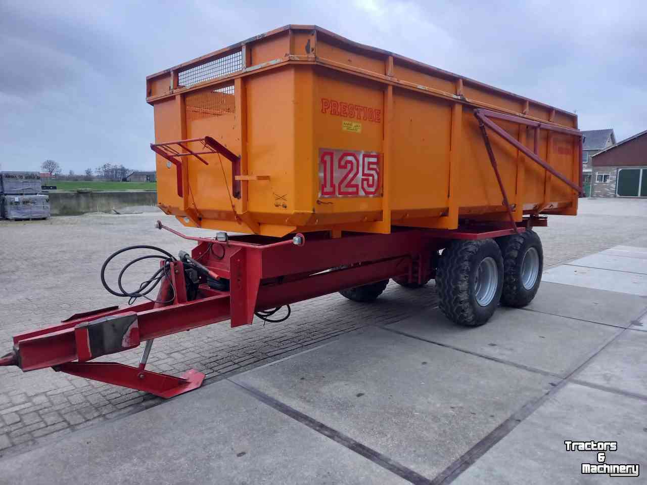 Dumptrailer Miedema Kipper hst125