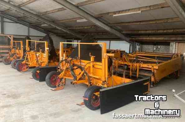 Onion harvester Keulmac 3 sets uienklapper en rooier voor 2,25 meter