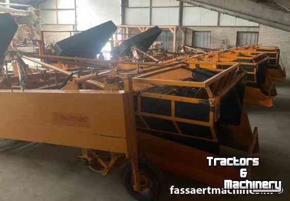 Onion harvester Keulmac 3 sets uienklapper en rooier voor 2,25 meter