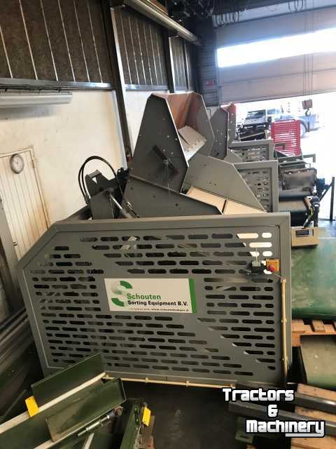 Bulk box tipper Schouten KH HH 160 dubbele kistenkantelaar, kistenlosser