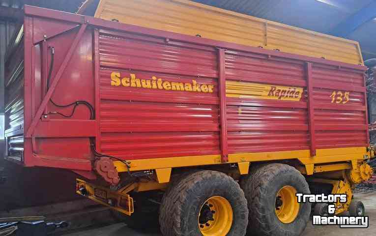 Self-loading wagon Schuitemaker Rapide 135 Opraapwagen