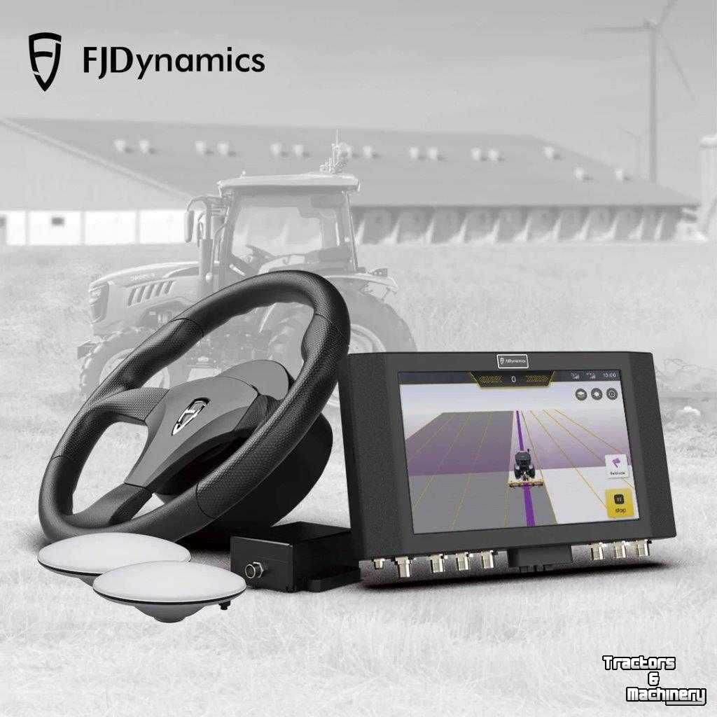 GPS steering systems and attachments FJD FJDynamics  RTK  GPS systeem autosteer set