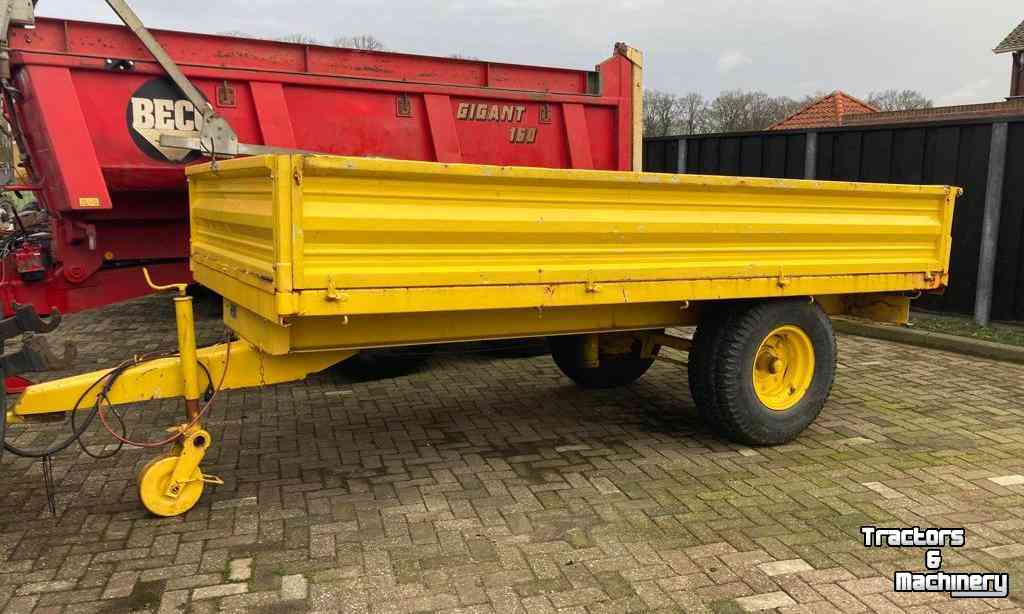 Dumptrailer Veenhuis 5.5 Ton Kipper Kipwagen