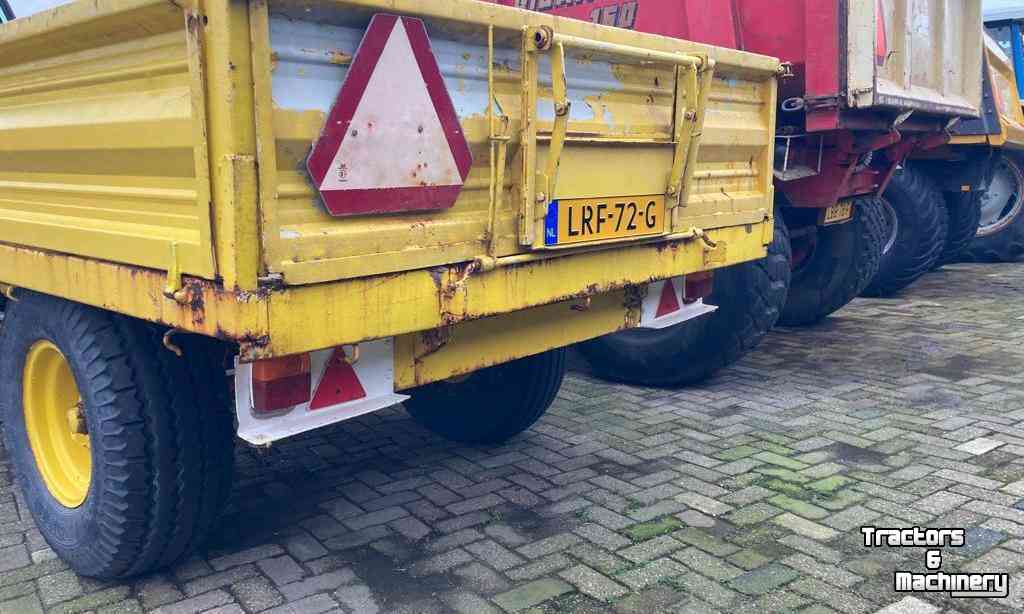 Dumptrailer Veenhuis 5.5 Ton Kipper Kipwagen