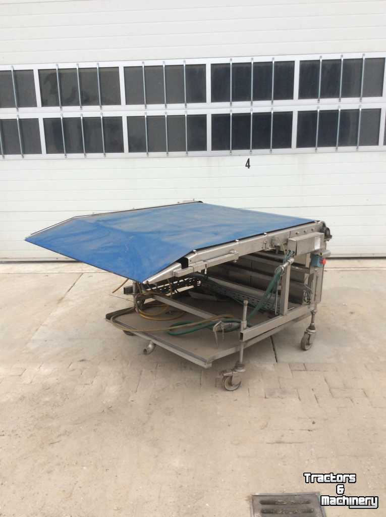 Conveyor  band vlak RVS