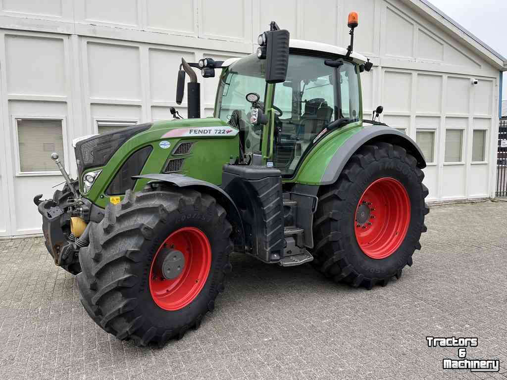 Tractors Fendt 722 S4 Profi Plus