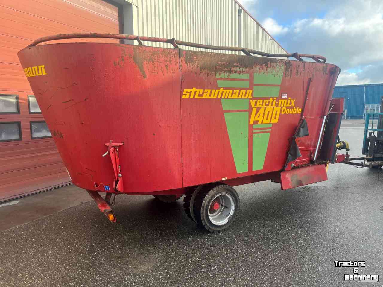 Vertical feed mixer Strautmann Verti-mix 1400 double