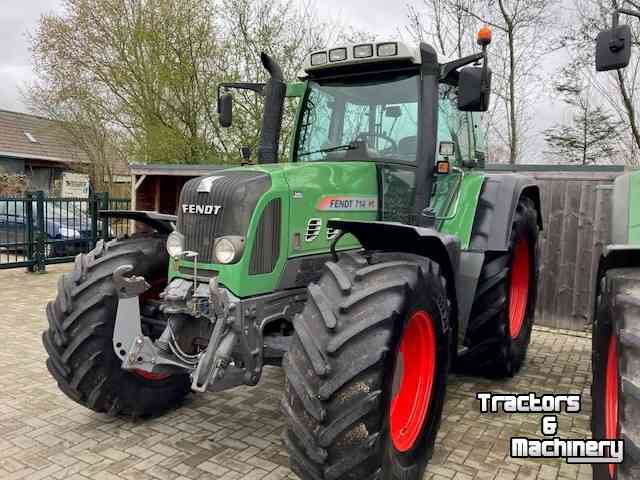 Tractors Fendt 714 vario tms