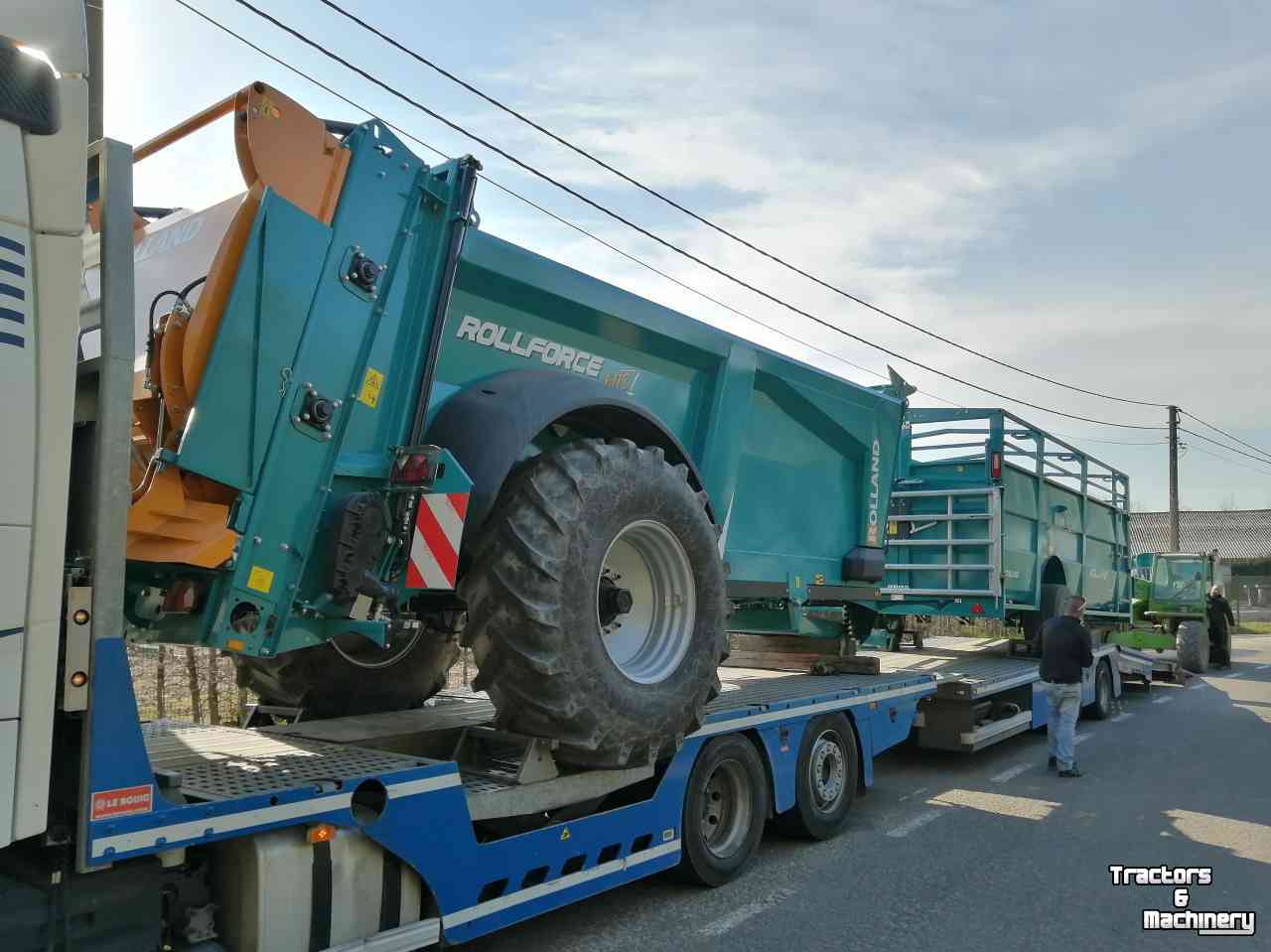 Manure spreader Rolland RF6118 TCE