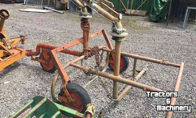 Irrigation hose reel Emergo 90/300 Regenhaspel met Rovatti pomp