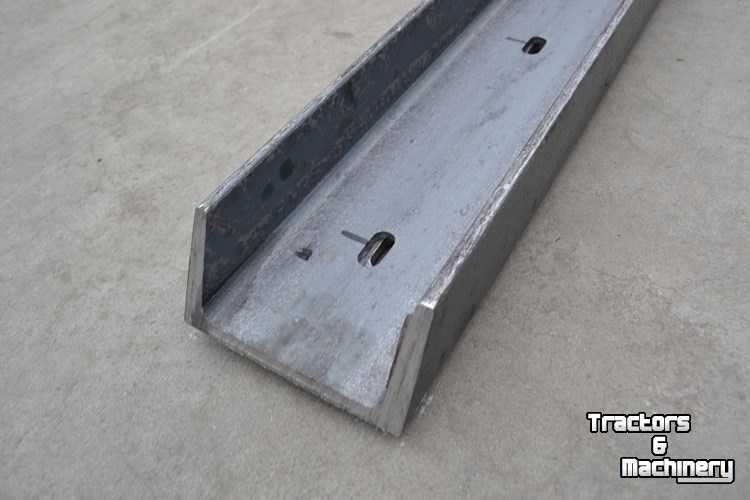 Rubber yard scraper Qmac RSFBR 210 Rubberschuif balk - RECHT