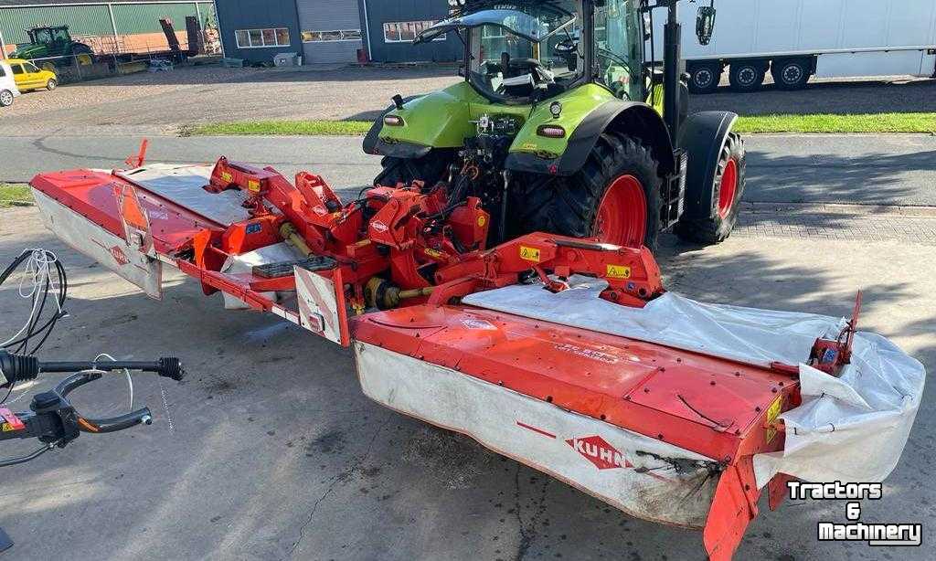 Mower Kuhn FC 813 + FC 313 F Triple-Maaier