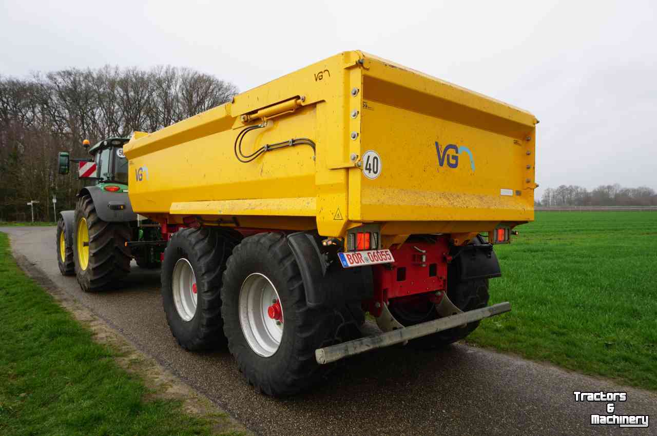 Dumptrailer VGM van Ginkel ZK 22 lucht