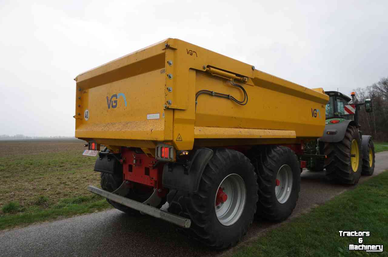 Dumptrailer VGM van Ginkel ZK 22 lucht